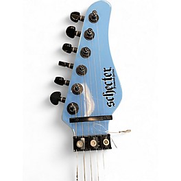 Used Schecter Guitar Research SUN VALLEY SUPER SHREDDER Pelham Blue Solid Body Electric Guitar