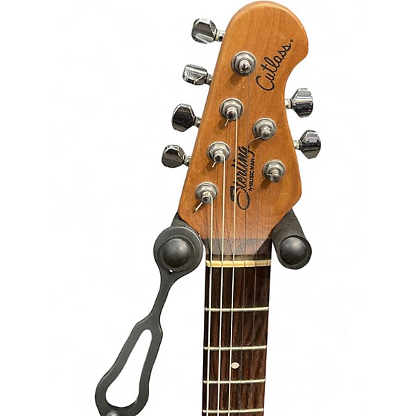 Used Sterling by Music Man Cutlass Cola Sparkle Solid Body Electric Guitar