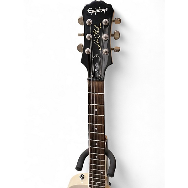 Used Epiphone Les Paul Studio White Solid Body Electric Guitar