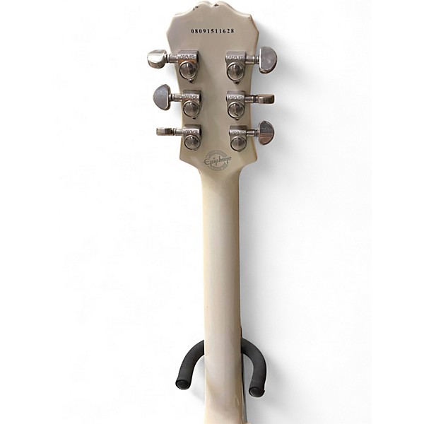 Used Epiphone Les Paul Studio White Solid Body Electric Guitar