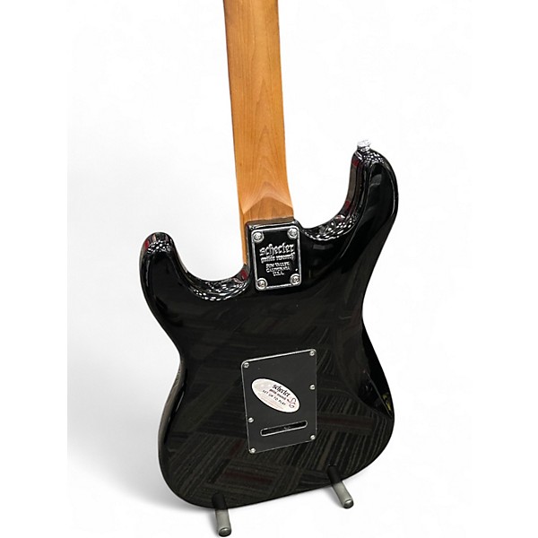 Used Schecter Guitar Research DIAMOND SERIES NICK JOHNSON Black Solid Body Electric Guitar