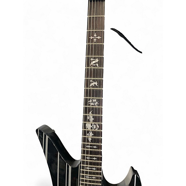Used Schecter Guitar Research Synyster Gates Signature Standard Black Solid Body Electric Guitar