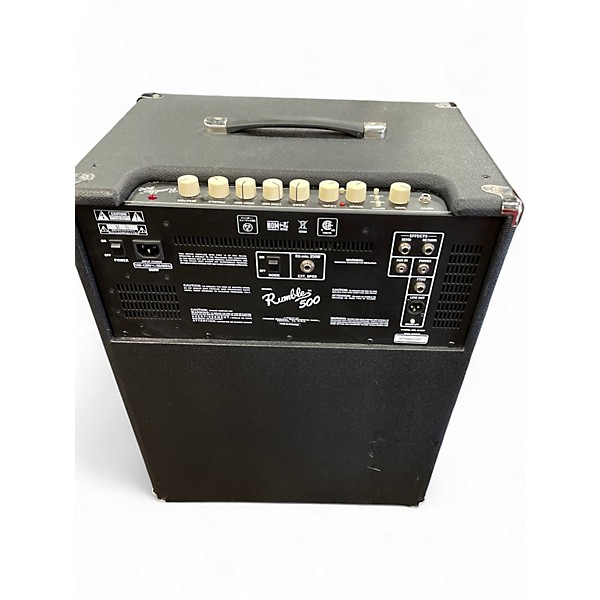 Used Fender RUMBLE 500 Bass Combo Amp