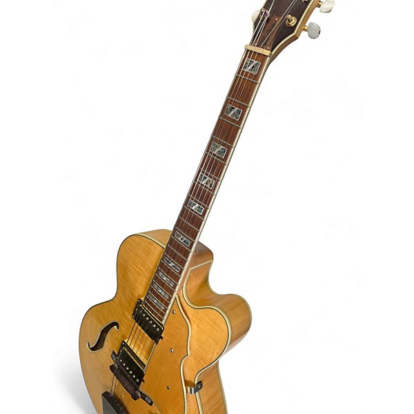 Used Ibanez af105-nt Natural Hollow Body Electric Guitar