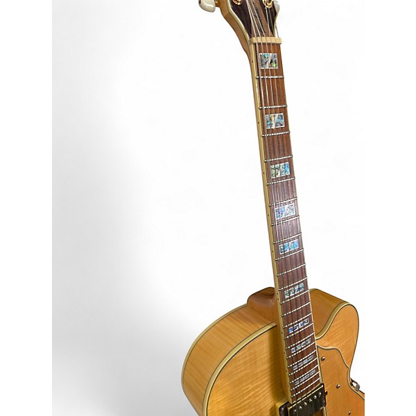 Used Ibanez af105-nt Natural Hollow Body Electric Guitar