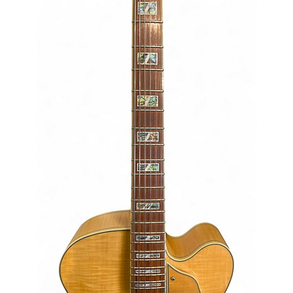 Used Ibanez af105-nt Natural Hollow Body Electric Guitar