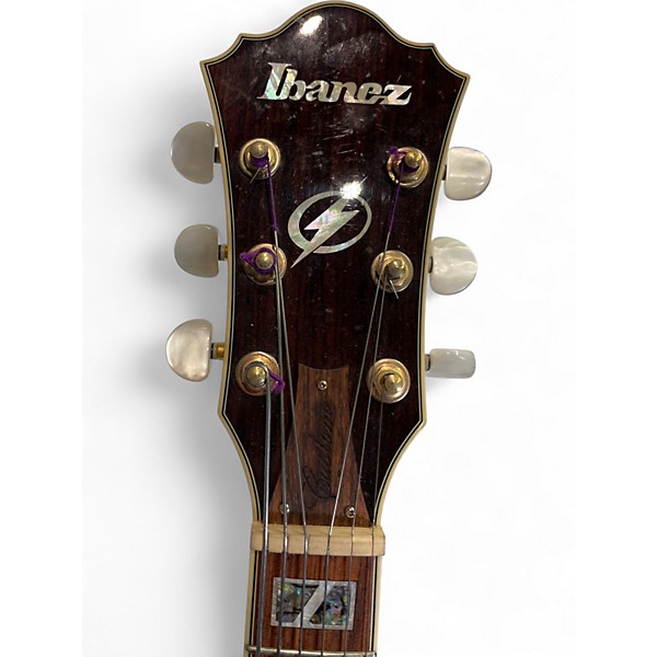 Used Ibanez af105-nt Natural Hollow Body Electric Guitar