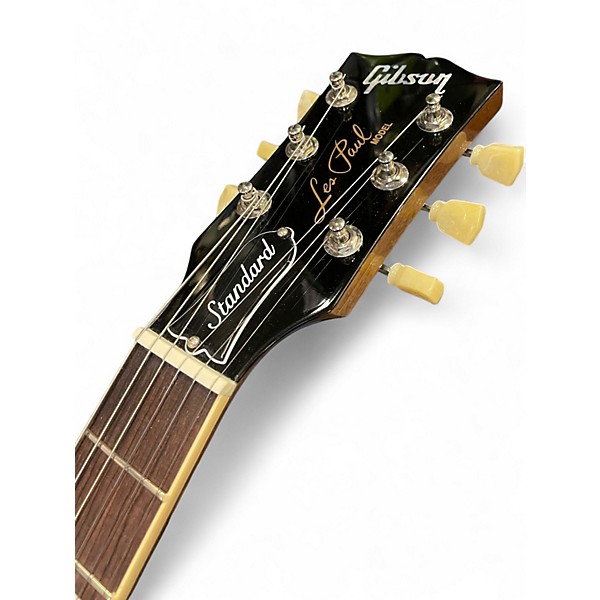 Used Gibson Les Paul Standard Gold Top Solid Body Electric Guitar