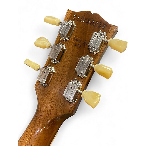 Used Gibson Les Paul Standard Gold Top Solid Body Electric Guitar