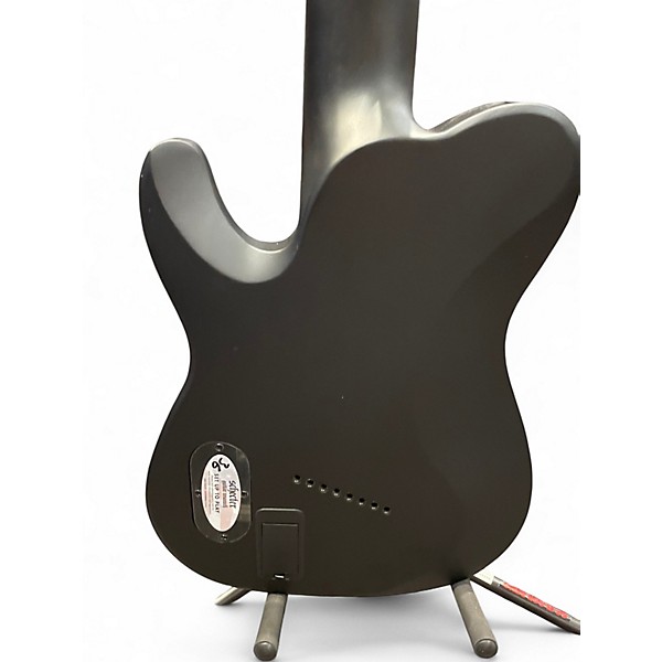 Used Schecter Guitar Research PT-8 MS Black Ops Satin Black Solid Body Electric Guitar