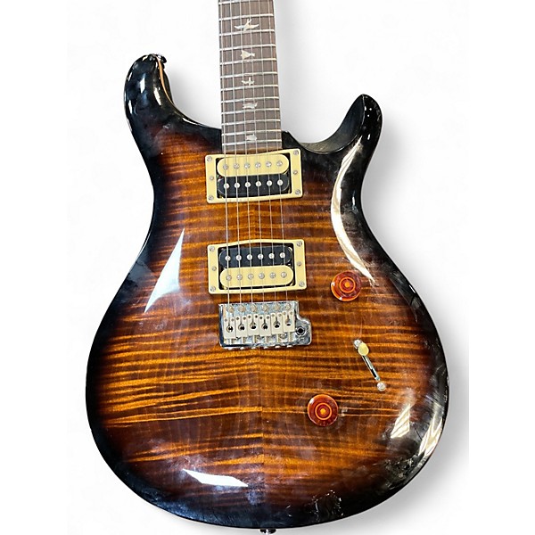 Used PRS SE Custom 24 Sunburst Solid Body Electric Guitar