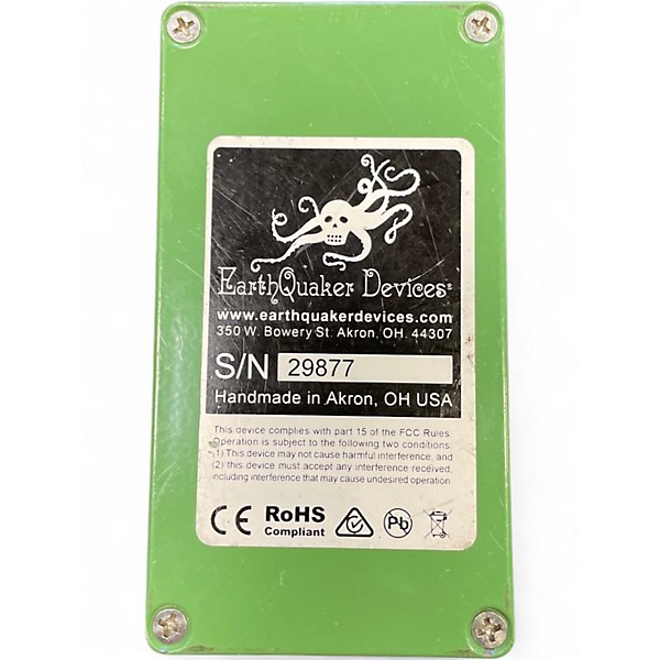 Used EarthQuaker Devices Plumes Small Signal Shredder Overdrive Effect Pedal