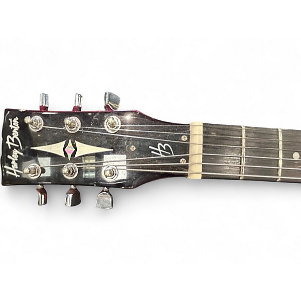 Used Harley Benton SG Cherry Solid Body Electric Guitar