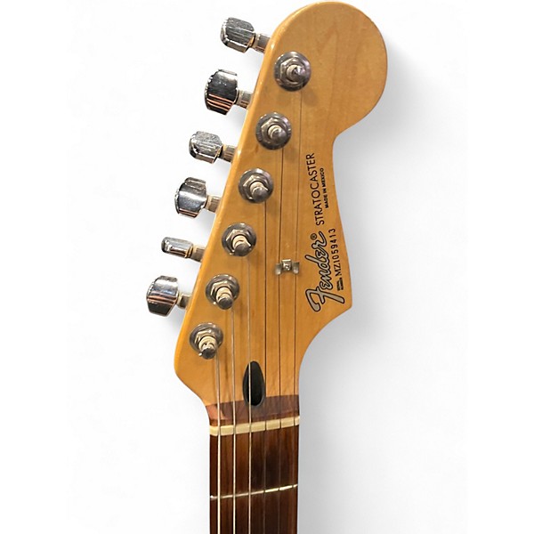 Used Fender Standard Stratocaster HSS Blue Agave Solid Body Electric Guitar