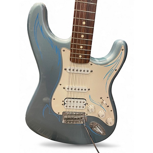 Used Fender Standard Stratocaster HSS Blue Agave Solid Body Electric Guitar