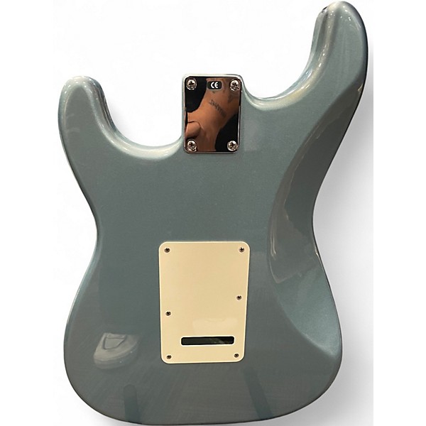 Used Fender Standard Stratocaster HSS Blue Agave Solid Body Electric Guitar