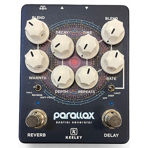 Used Keeley PARALLAX Effect Pedal