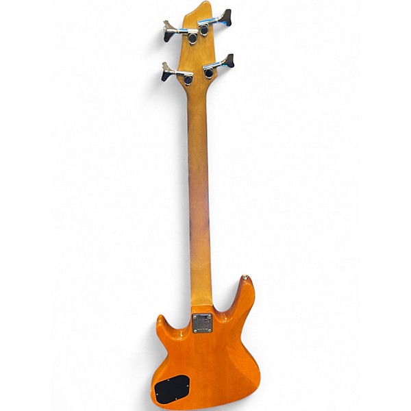 Used Washburn XB102 Amber Electric Bass Guitar