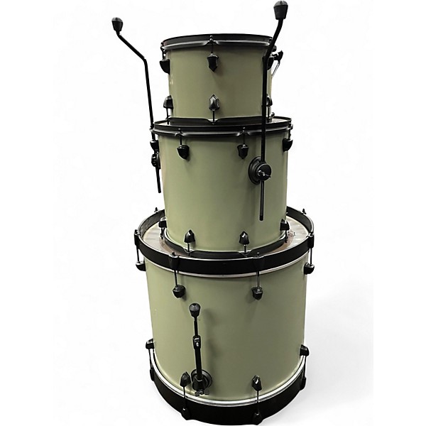 Used SJC Drums 3 Piece Josh Dun "Bandito" Trench Olive Drum Kit