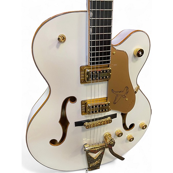 Used Gretsch Guitars Synchromatic Falcon Alpine White Hollow Body Electric Guitar