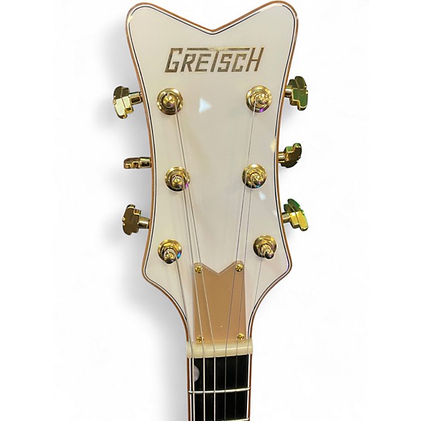 Used Gretsch Guitars Synchromatic Falcon Alpine White Hollow Body Electric Guitar