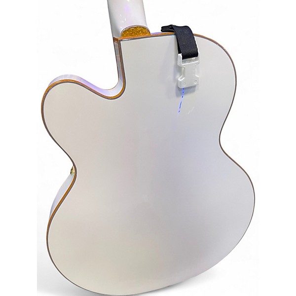 Used Gretsch Guitars Synchromatic Falcon Alpine White Hollow Body Electric Guitar