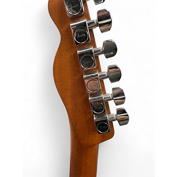 Used Fender Acoustasonic Player Telecaster Arctic White Acoustic Electric Guitar