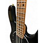 Used Ernie Ball Music Man Stingray 4 String Black and Gold Electric Bass Guitar