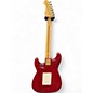 Used Squier Pro Tone Stratocaster transparent red Solid Body Electric Guitar