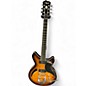 Used Agile HARM 1 BIGSBY 2 Tone Sunburst Hollow Body Electric Guitar thumbnail