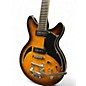 Used Agile HARM 1 BIGSBY 2 Tone Sunburst Hollow Body Electric Guitar