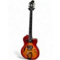 Used Hagstrom D2F Cherry Sunburst Hollow Body Electric Guitar thumbnail