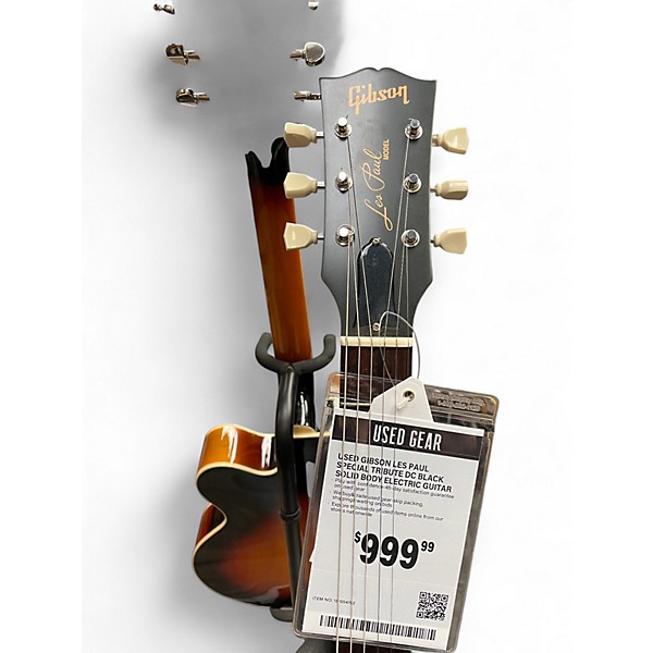 Used Gibson Les Paul Special Tribute DC Black Solid Body Electric Guitar