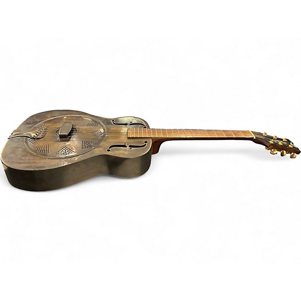 Used Dean Heirloom Tin Resonator Guitar