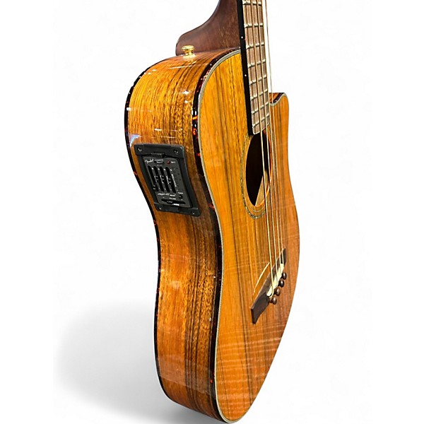 Used Fender VB NAT Natural Acoustic Bass Guitar