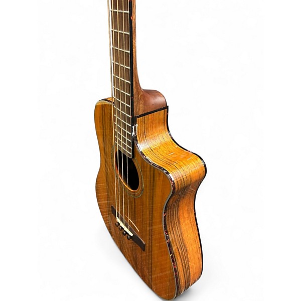 Used Fender VB NAT Natural Acoustic Bass Guitar