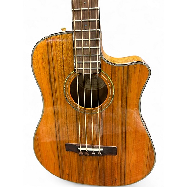 Used Fender VB NAT Natural Acoustic Bass Guitar