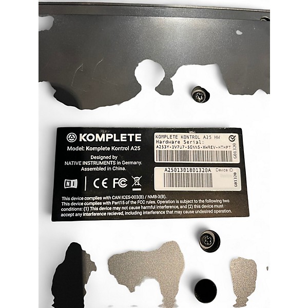 Used Native Instruments Komplete Kontrol A25 MIDI Controller