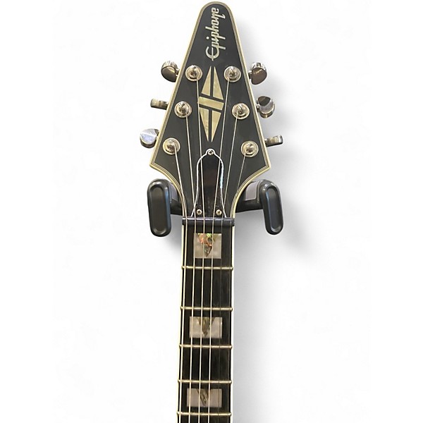 Used Epiphone Flying V Prophecy Jet Black Solid Body Electric Guitar