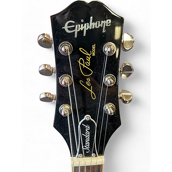 Used Epiphone Les Paul Standard '60s Quilt Washed Cherry Solid Body Electric Guitar