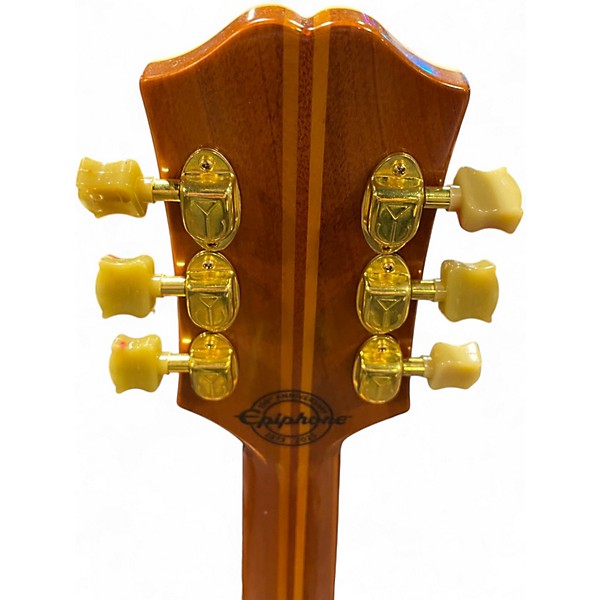 Used Epiphone 150th Anniversary Zephyr DeLuxe Regent Natural Hollow Body Electric Guitar