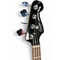 Used Squier jaguar bass Silver Electric Bass Guitar