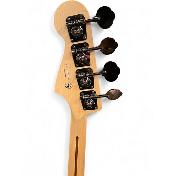 Used Fender Aerodyne Jazz Bass BLACK Electric Bass Guitar