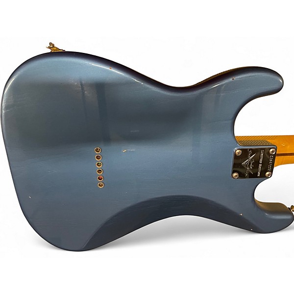 Used Fender ltd 57 strat jm Lake Placid Blue Solid Body Electric Guitar