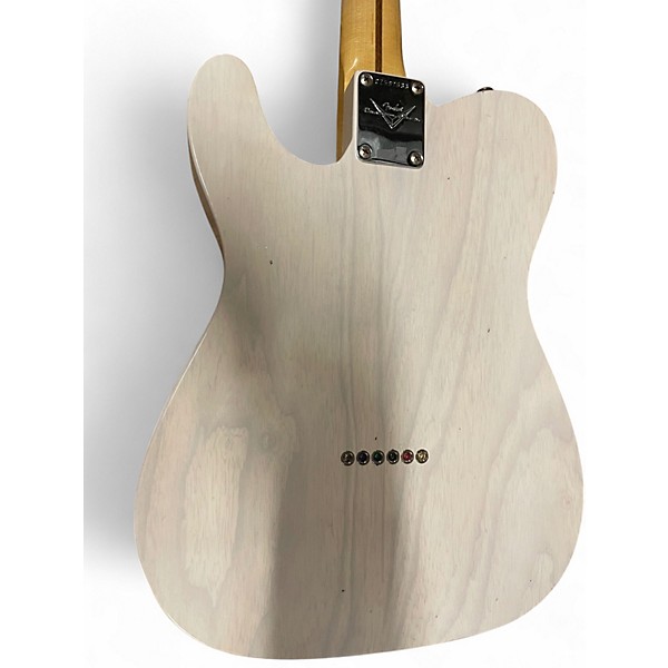 Used Fender 59 tele jrn White Blonde Solid Body Electric Guitar