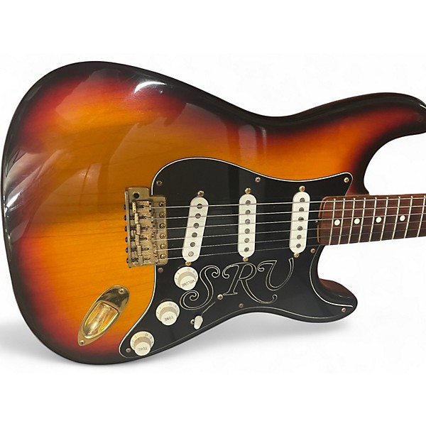 Used Fender custom shop Stevie Ray Vaughan ltd first run 2 Color Sunburst Solid Body Electric Guitar