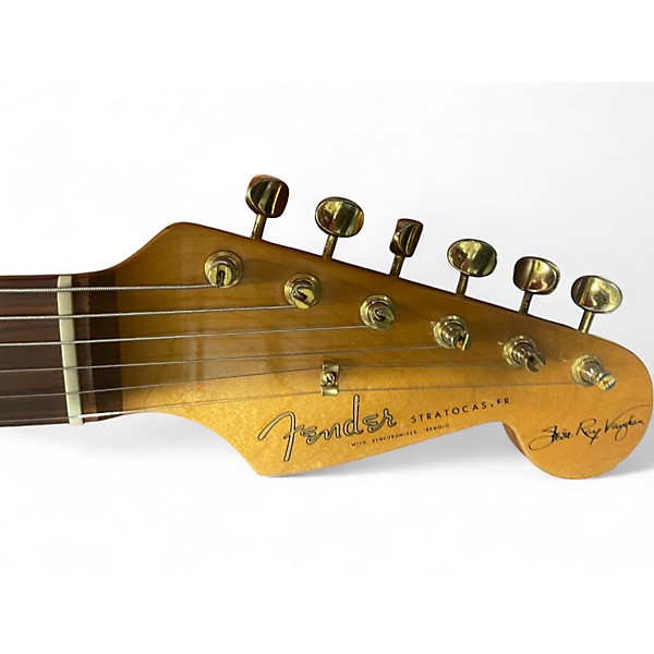 Used Fender custom shop Stevie Ray Vaughan ltd first run 2 Color Sunburst Solid Body Electric Guitar