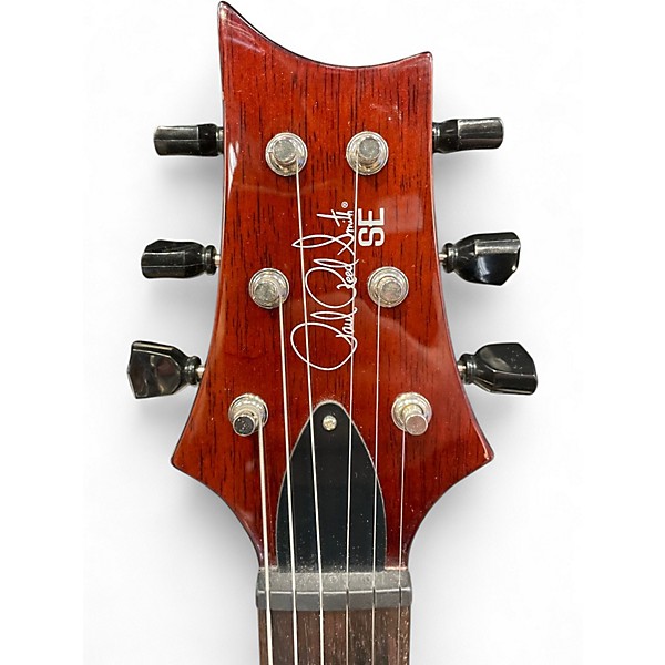 Used PRS SE PAULS GUITAR FIRE RED Solid Body Electric Guitar