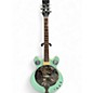 Used Eastwood DELTA 6 Green Resonator Guitar thumbnail