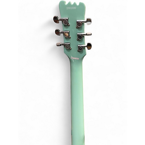 Used Eastwood DELTA 6 Green Resonator Guitar